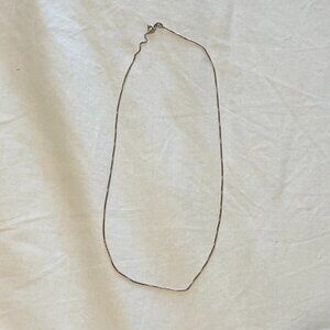 KEZEF 18inch 1mm 925 Sterling Silver Cable Chain Necklace with Spring Ring Clasp